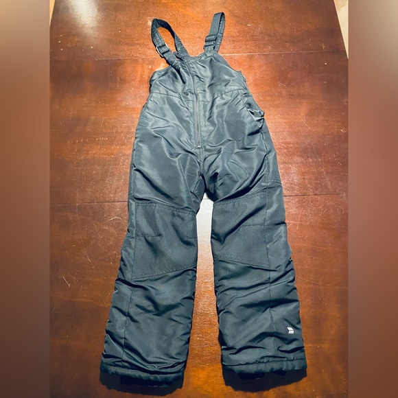 all in motion Other - Boys Winter Snow Pants Adjustable Bibs Black Warm Size Small All In Motion (6/7)